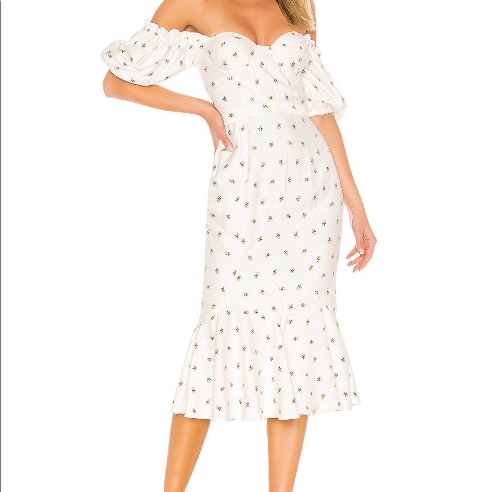 Majorelle Elise Midi Dress